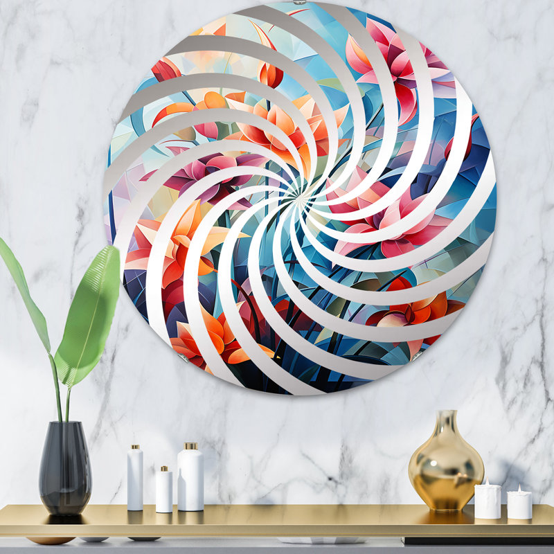 Angeleigh Circle Mirror, 31.4" x 31.4"