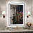  Lunara UL Certified Metal Framed Front Light & Backlit Memory LED Light Bathroom Vanity Mirror with 3 Year Warranty-1999948087