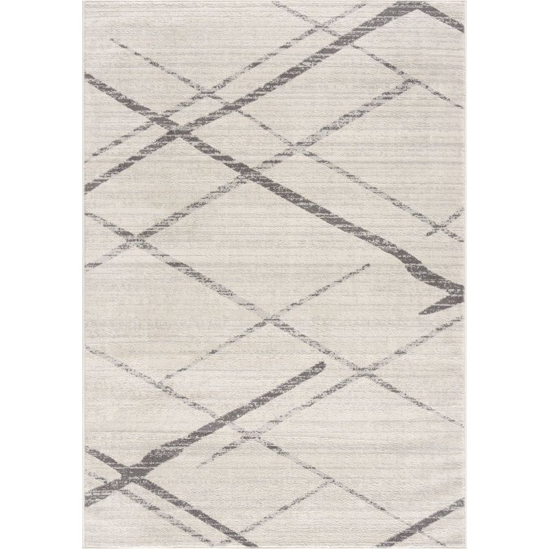 Kymiere Abstract Indoor Rug, Runner 2'3" x 5'
