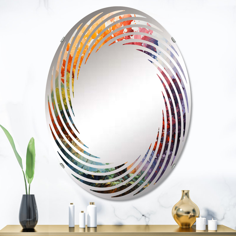 Miroir mural oval, 35,4 po x 23,6 po
