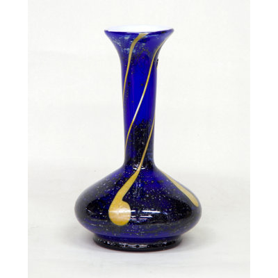 Vase de table décorative en verre soufflé à la main Cordova