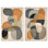 Ricole Abstractions Canvas Print Abstract Boho Art Set by Art Remedy, Gallery Wrapped, 20 x 30