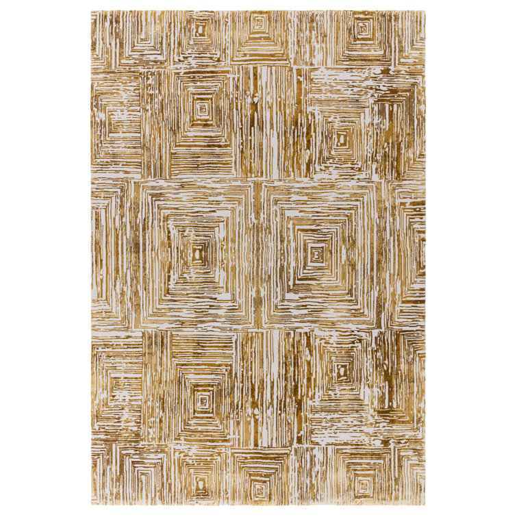 Brenetta Geometric Shapes Area Rug