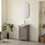 Meuble-lavabo simple 20 po avec plateau en céramique Boesch-2116251503