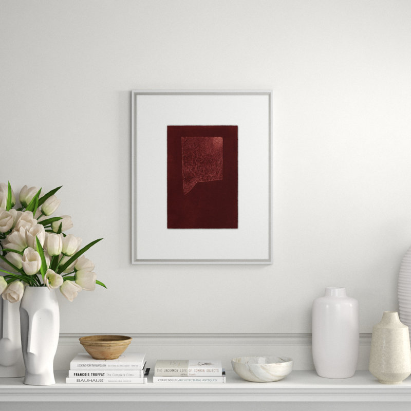 Honor 1' Framed Graphic Art Print on Glass