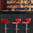 Knapp Otsellic Counter Height Bar Stools Set Of 2 Barstools Swivel Stool Height Adjustable Bar Chairs With Back PU Leather Swivel Bar Stool Kitchen Counter Stools Dining Chairs-1167911018