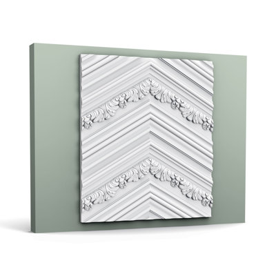 3/4 in D x 15- 3/4 in W x 78- 3/4 in L Primed White Polyurethane Panel Moulding
