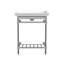 Lavabo de salle de bain console Fireclay-119116969-49500061