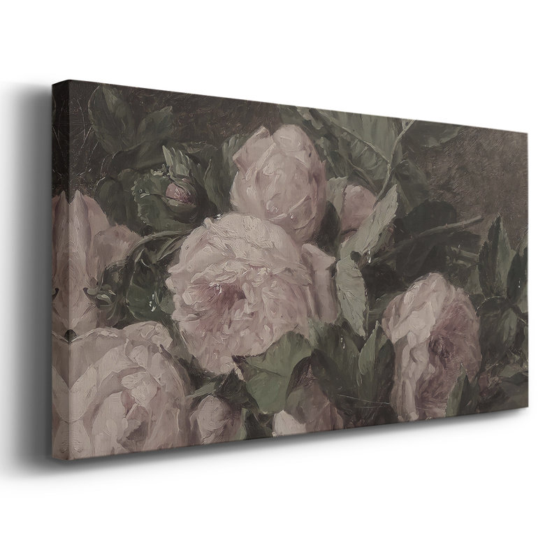 Botanical Series-CDXXX- Gallery Wrapped Canvas -Ready to Hang, 24" H x 48" W