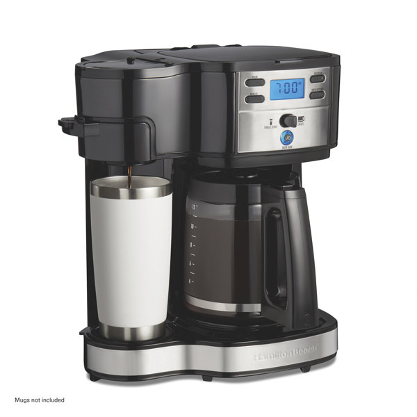 Cafetera programable Hamilton Beach® de 2 vías