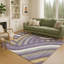 Tapis mid-century moderne lavable à la machine intérieur / extérieur Chantille ACN2467-700894225-700894231