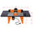 Electric Benchtop Router Table Wood Working Tool,Black,Orange Color