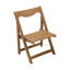 Matériau Ensemble de bistro et de table pliable d'extérieur avec 2 chaises et table rectangulaire, teck