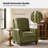 Andrena 34" W Top Grain Leather Recliner with Nailhead Trim-18886605