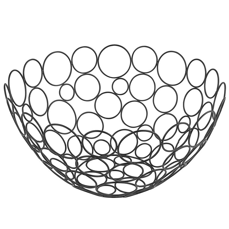 Rebrilliant Lehman Stainless Steel Bowl, Black
