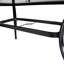 Hedvika Rectangular Metal Outdoor Dining Table With Umbrella Hole , 120cm cm W 80cm cm D