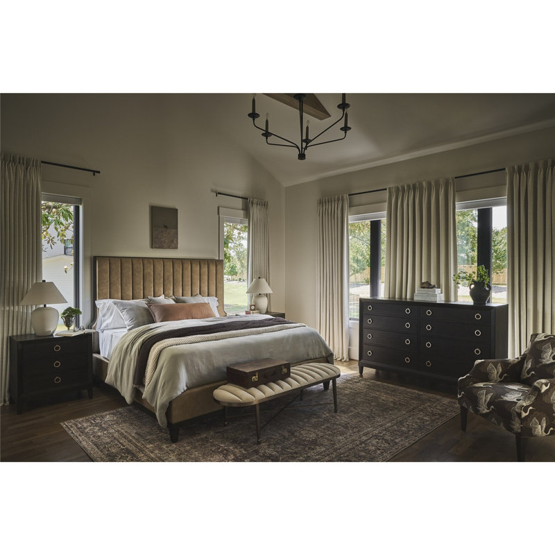 Fenwick Upholstered Bed Queen, King