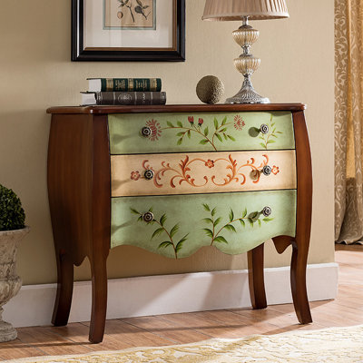 Commode décorative 3 tiroirs Agadir