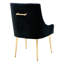 Chaise rembourrée en velours Sandstrom-1580223609