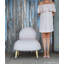 Beetle Upholstered Slipper Chair