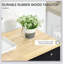 Solid Wood Countertop Sideboard with 2 Drawers & Adjustable Shelf – Kitchen Storage, Coffee Bar Cabinet