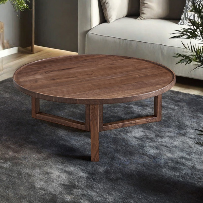 Table basse moderne Modern Minimalist, H 16,53 po x L 33,07 po x l 33,07 po