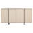Maisonet Dresser With 4-Door Enclosed Storage Cabinet & T-Shaped Wood Legs, Media Console For Living Room, Bedroom, Family Room, Home Theater, -114222505
