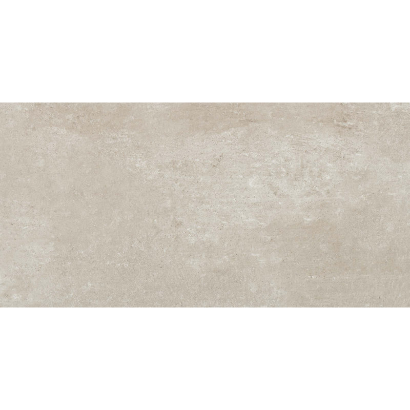 Simply Modern 12" x 24" Porcelain Concrete Look Wall & Floor Tile, Tan