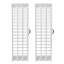 EvoNet Aluminum Foldable 62.6 in. L Portable Ramp