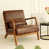 Brown Faux Leather selected