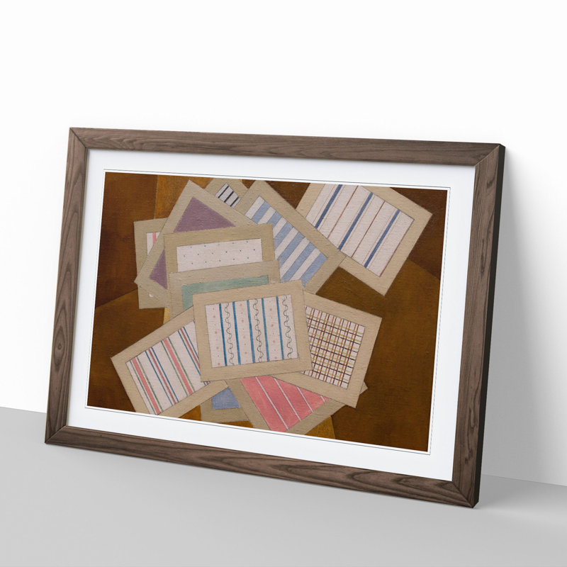 Spring by Charles Demuth - Picture Frame Painting, Walnut, 36cm H x 48cm W x 2cm D