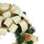 26" Holiday Wreath With Pinecones And Ribbon