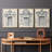 Lanscape Study  Series  IV  -Set Of 3 Framed Giclee Prints -Ready to Hang-564072308-564072319