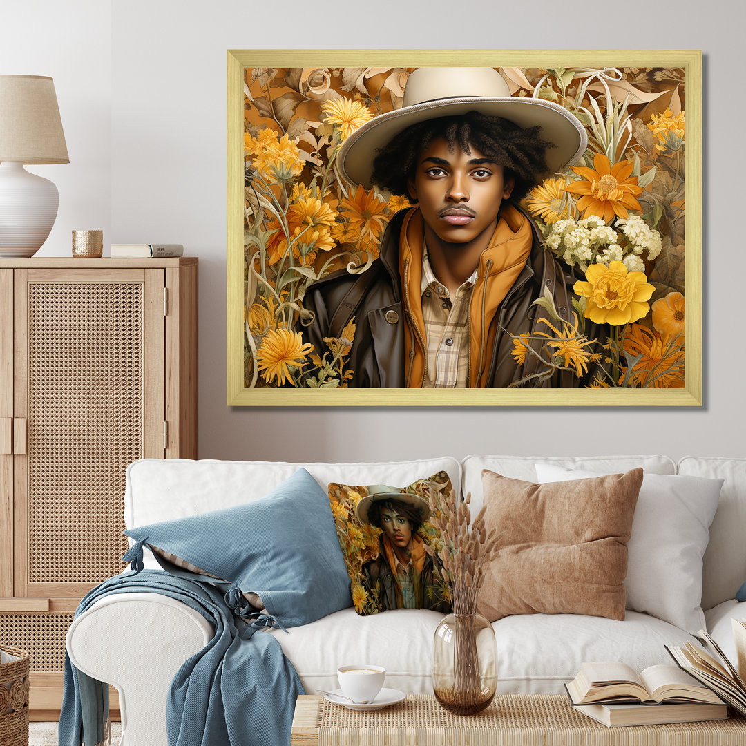 African American Man Harlem Renaissance - African American Art Wall Art Winston Porter Overall