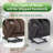 Karelin 34.6"W Chenille Lift Chair Power Recliner, Massage, Heater, USB Ports-1606824534