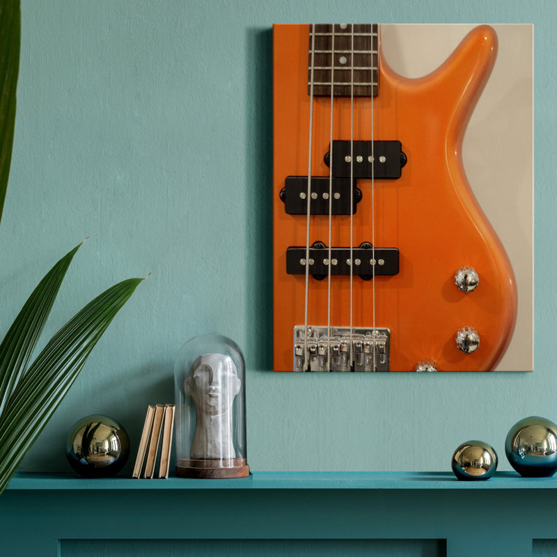 " Bass ", 36" H  x 24" W x 1" D