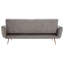 Doe 3 Seater Velvet Sofa Bed-1446367793