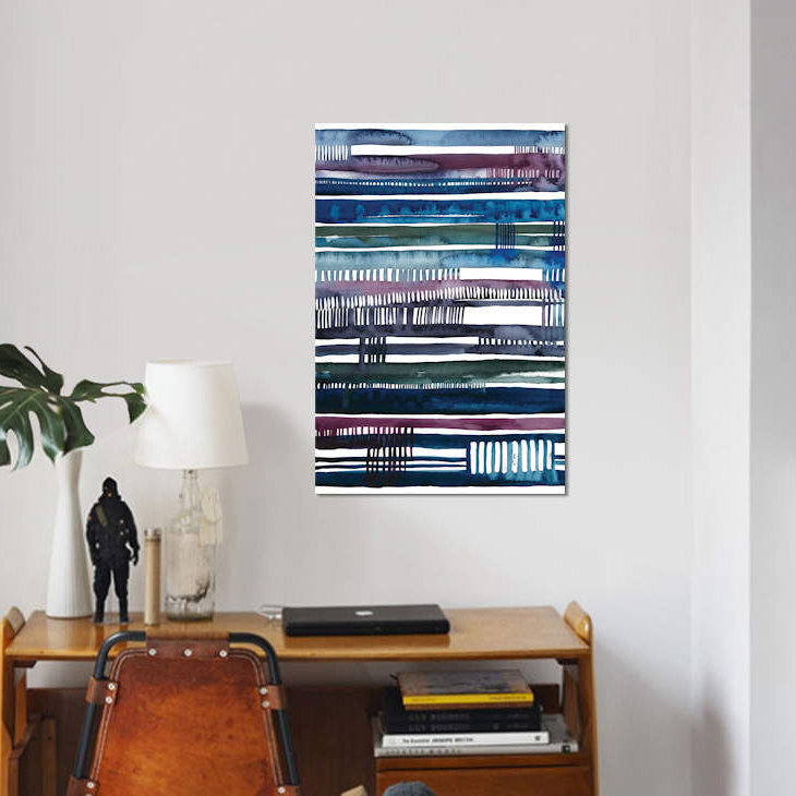 « collapse ii », impression sur toile, H 12 po x l 8 po x P 0,75 po, Toile tendue, Pas de tapis