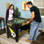 Holmes Arlmont & Co. 2-Player Indoor Foosball Table with 2 Balls, Black