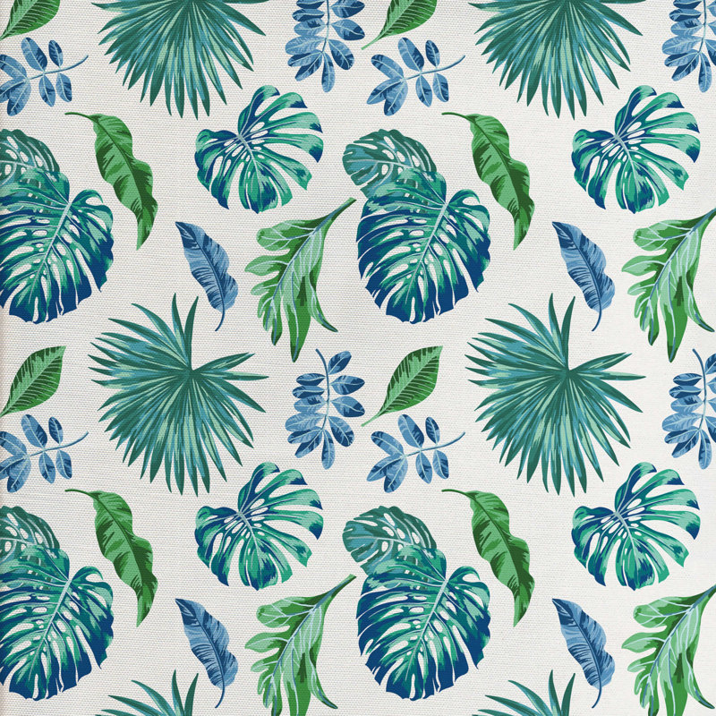 Tissu feuille, H 36 po x l 58 po x P 1 po