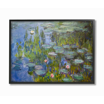 " Monet Impressionist Lilly Pad Pond " by Claude Monet