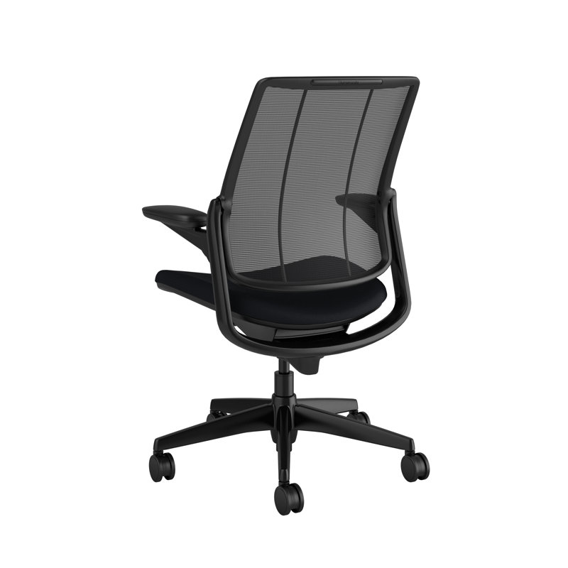 Diffrient Smart Swivel Task Chair by Niels Diffrient, Black Corde 4
