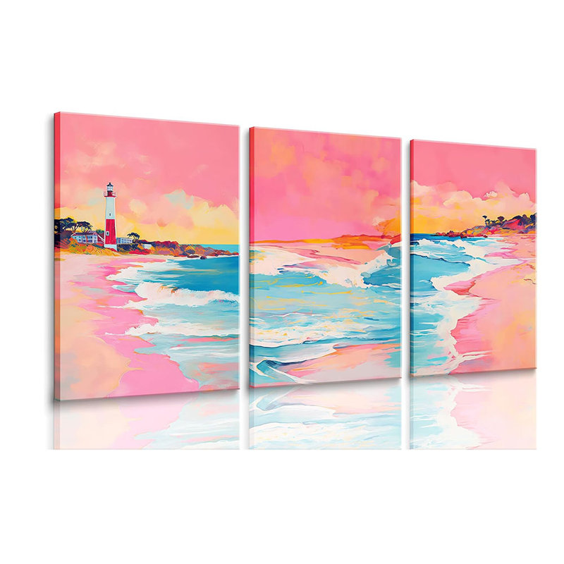 3 Piece Wrapped Canvas Print