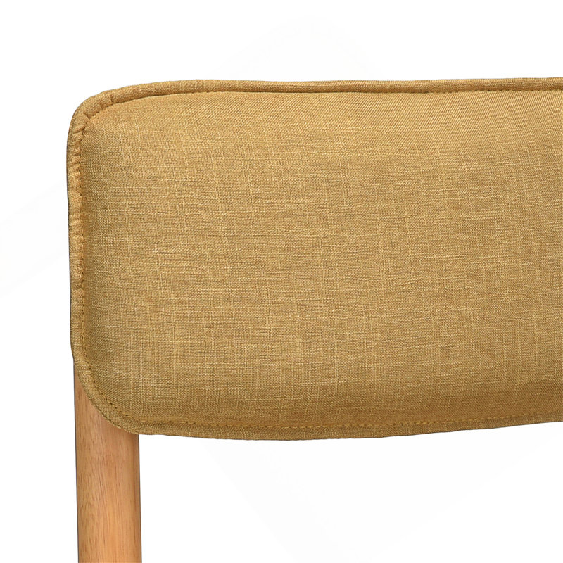 Chaise de salle à manger moderne Modern, Jaune