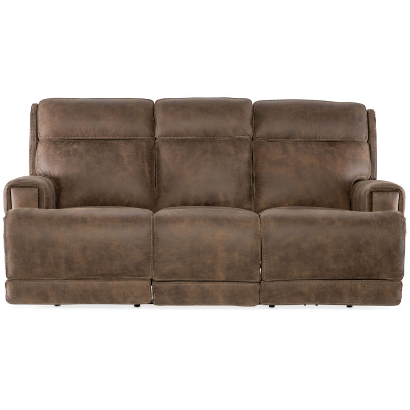 Wheeler Console Loveseat with Power Recline & Power Headrest