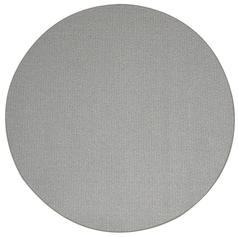 Tapis intérieur / extérieur Iconic - gris, Rond 9 pi