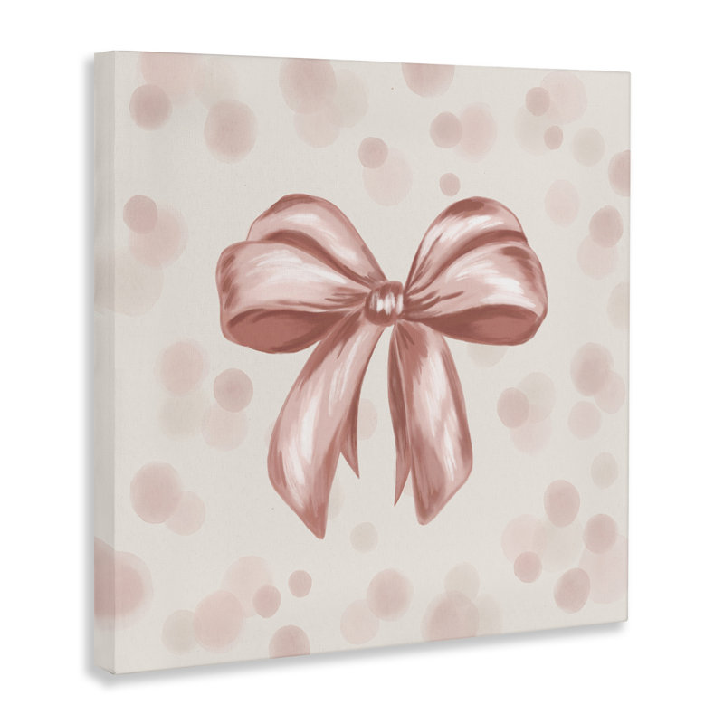 «Subtle Sweetest Bow», conception de Kristen Dalpiaz, H 24 po x l 24 po