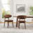 Upholstered Solid Wood Dining Chair-1730815188