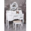 Blade Dressing Table with Mirror