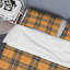 Ensemble de housse de couette en microfibre jaune / noir 3 pièces-1729395996